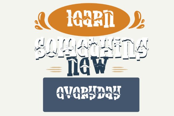 Pardner Stache Font PNG with transparent background - Preview 1