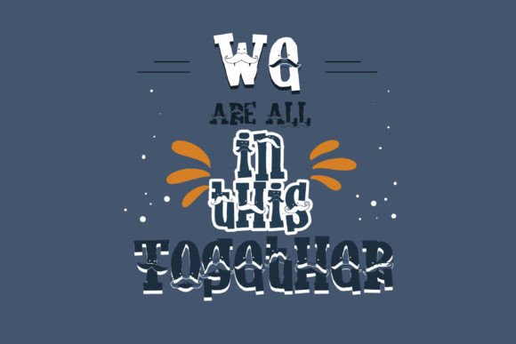 Pardner Stache Font PNG with transparent background - Preview 3