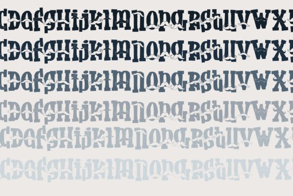 Pardner Stache Font PNG with transparent background - Preview 6