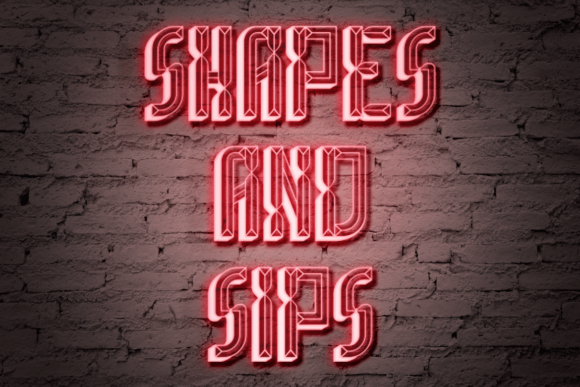 Pyra Maze Font PNG with transparent background - Preview 5