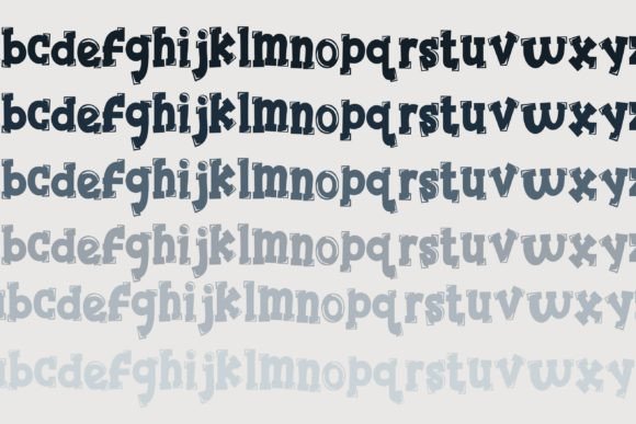 Rusty Dad Font PNG with transparent background - Preview 6