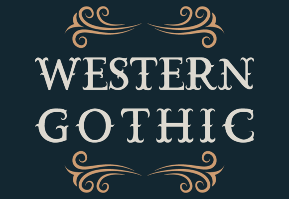 Preview specimen of Western Gothic blackletter font