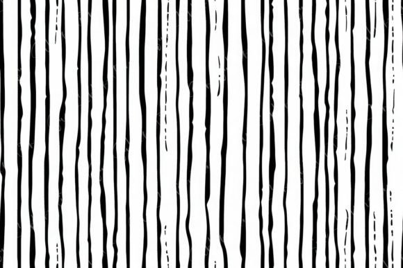 Abstract Black Stripes Seamless Pattern Grafika Papierowe Wzory Przez Sun Sublimation