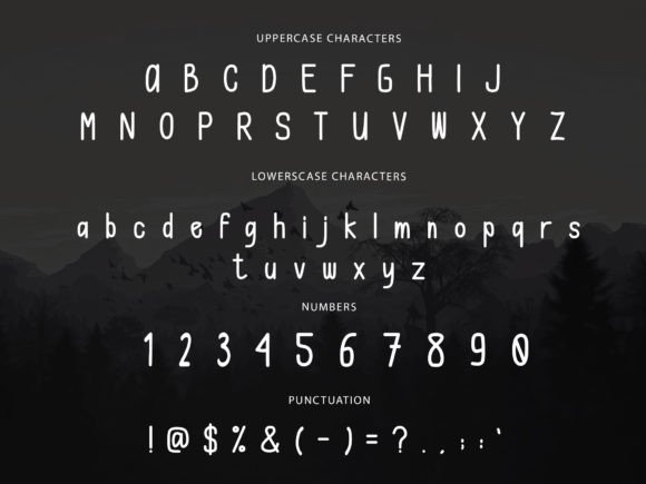 Alnimali Font - Preview 4