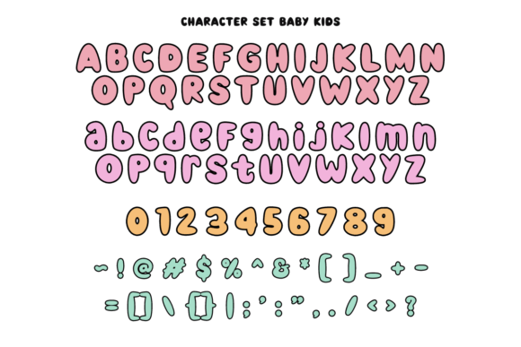 Baby Kids Font - Preview 5