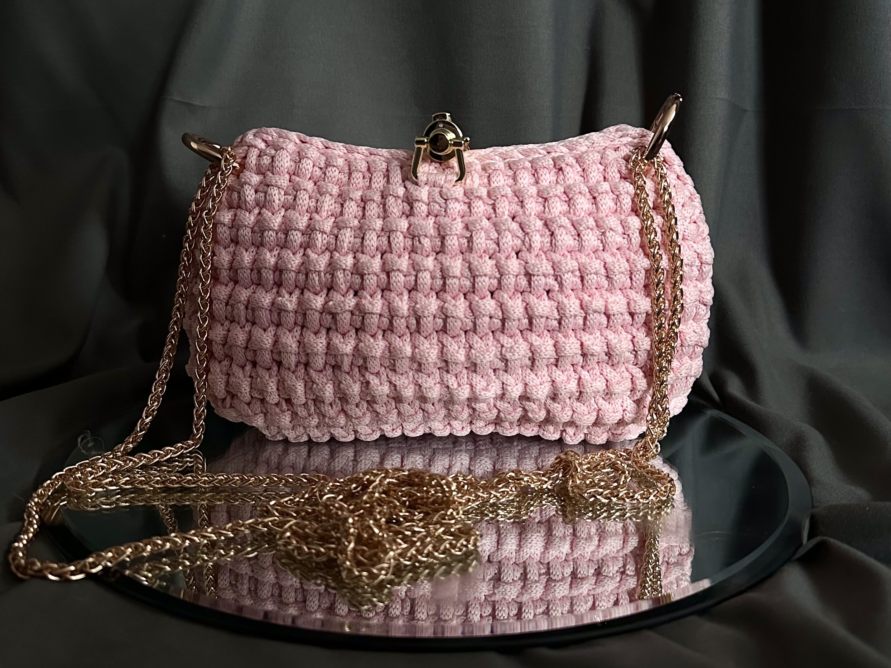 Crochet Pattern Small Women Doll Handbag