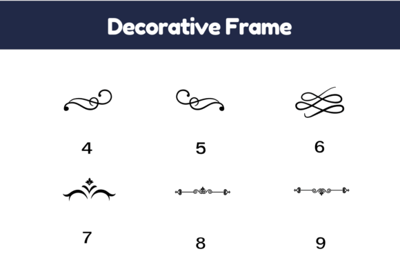 Decorative Frame Font - Preview 3