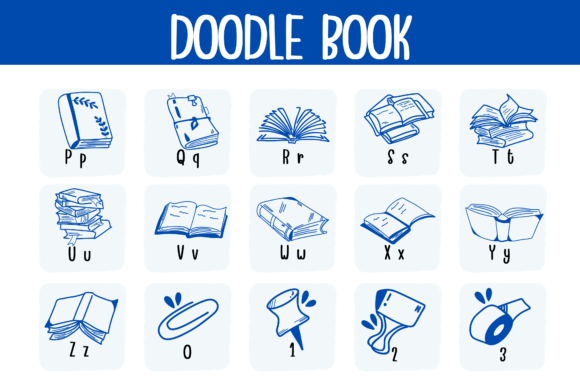Doodle Book Font - Preview 2