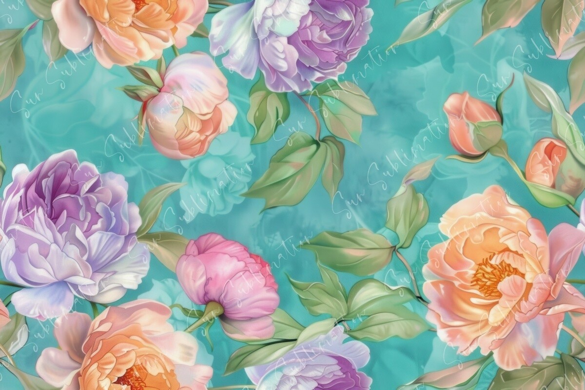 Floral Dreams Seamless Pattern Graphic by Sun Sublimation · Creative ...