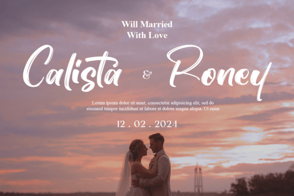 Gamotrella Font - Preview 1