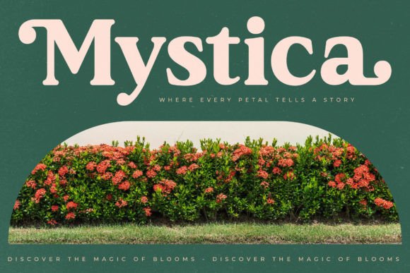 Garden Rostera Font - Preview 2
