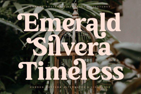 Garden Rostera Font - Preview 5