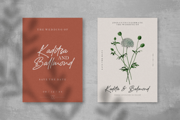 Hadejah Signature Font - Preview 3