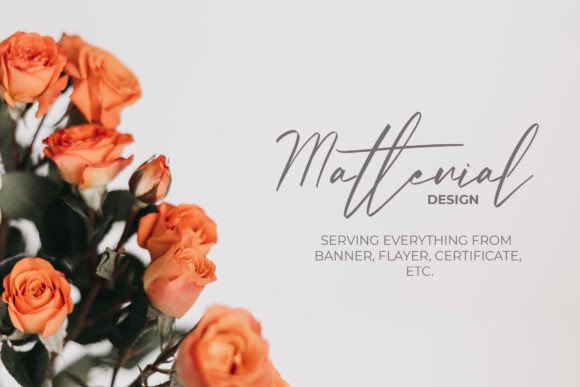 Malladive Font PNG with transparent background - Preview 1