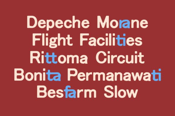 Metical Font PNG with transparent background - Preview 2