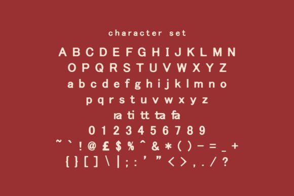 Metical Font PNG with transparent background - Preview 5