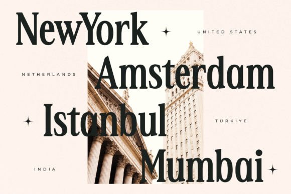 Nightbor Font font preview - 1