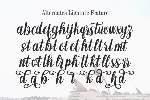 Angela Story Font - Preview 6