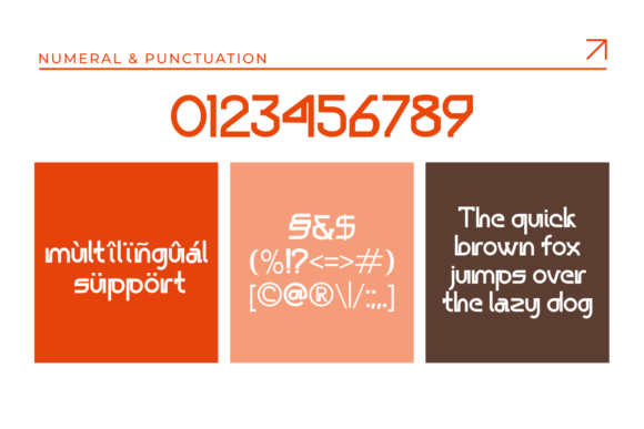 Asterik Reborn Font - Preview 3
