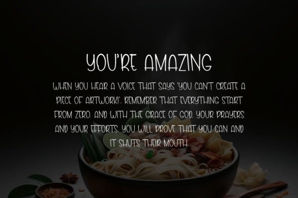 Bakso Achi Font - Preview 1