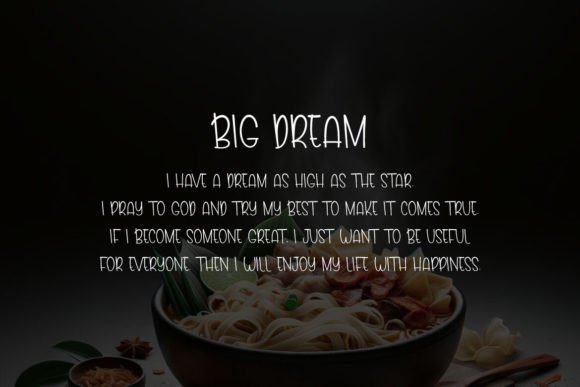 Bakso Achi Font - Preview 2