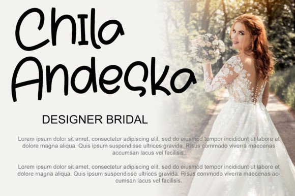 Balerina Wedding Font - Preview 3