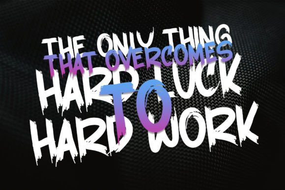 Brush Point Font - Preview 3
