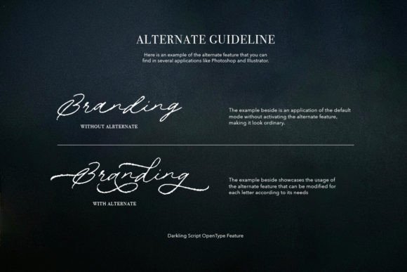 Darkling Font - Preview 6
