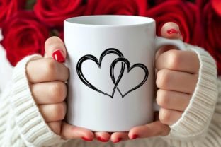 Double Heart Svg Love Svg Graphic by Tadashop Design · Creative Fabrica