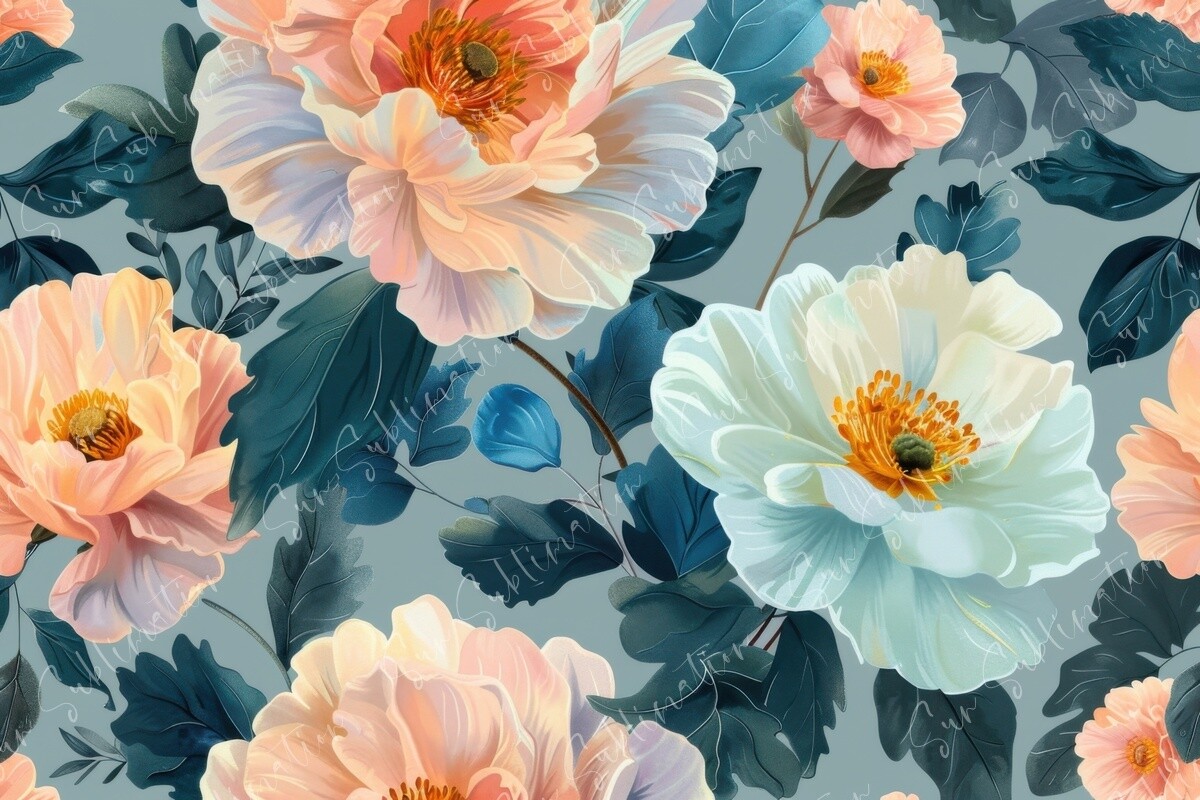 Floral Bliss Graphic by Sun Sublimation · Creative Fabrica