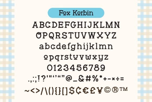 Fox Korbin Font - Preview 6
