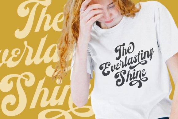 Golden Stories Font PNG with transparent background - Preview 4