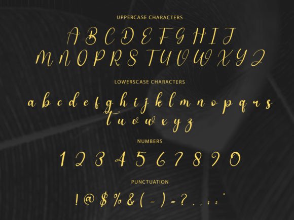 Gracama Font PNG with transparent background - Preview 5
