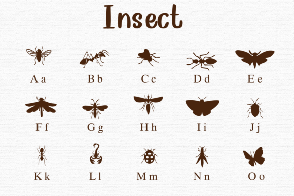 Insect Font - Preview 1