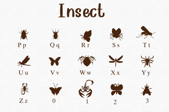 Insect Font - Preview 2