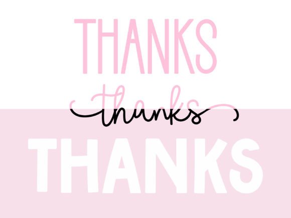 More Good Vibes Duo Font font preview - 4