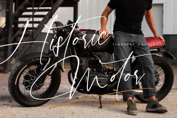 Roberthone Signatera Font PNG with transparent background - Preview 3
