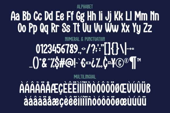 Santa Sounds Font PNG with transparent background - Preview 2
