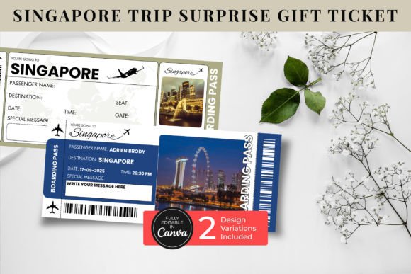 Singapore Trip Surprise Gift Ticket