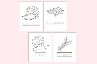 Alphabet Coloring Book for Canva KDP Graphic by Shumaya · Creative Fabrica