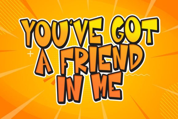 Boozley Cartoon Display Font Font - Preview 3
