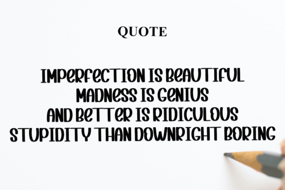 Breakfast Font - Preview 5