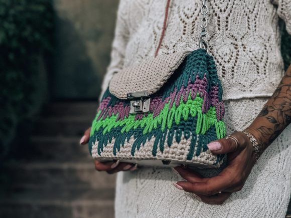 Crochet Pattern Small Women Handbag PDF