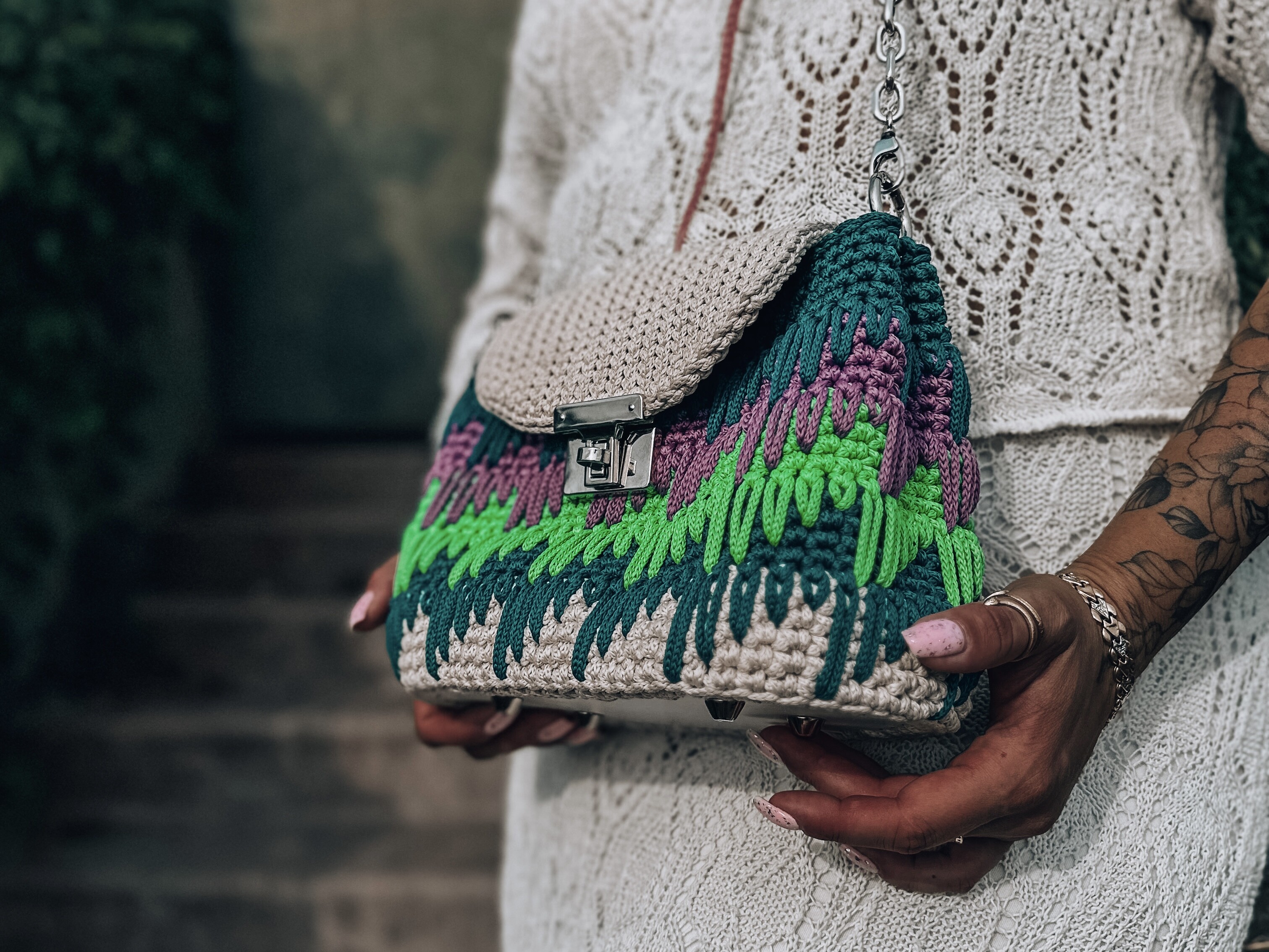 Crochet Pattern Small Women Handbag PDF