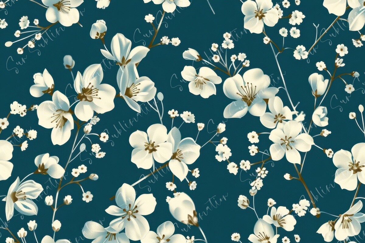 Floral Elegance Graphic by Sun Sublimation · Creative Fabrica