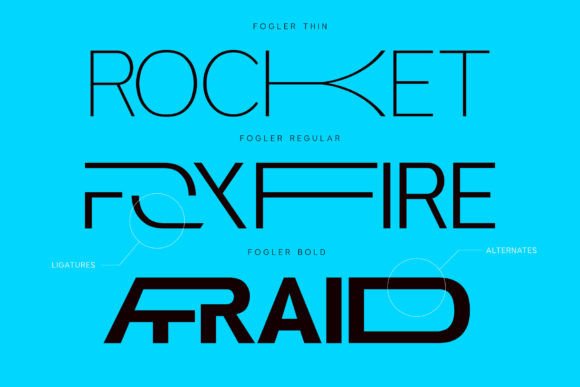 Fogler Font - Preview 1
