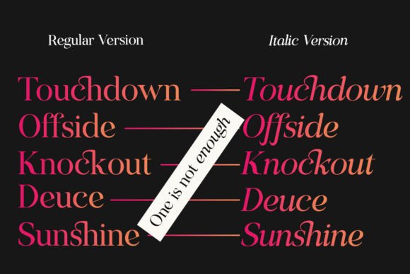Primous Font font preview - 6