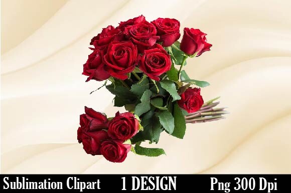 Red Rose Clipart Graphic by LifePlanStudeo · Creative Fabrica
