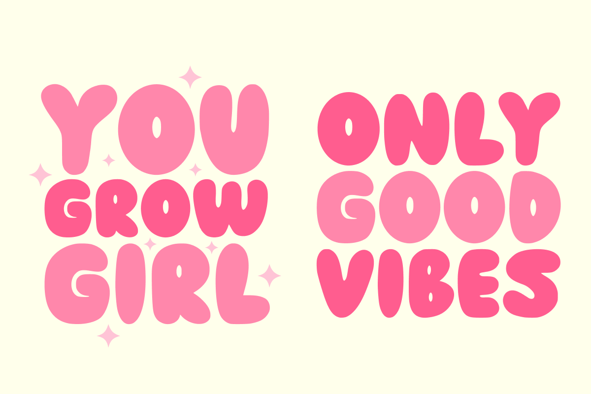 Retro Bubble Font - photo 6
