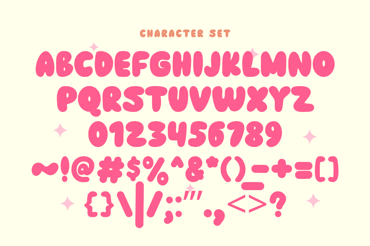 Retro Bubble Font - photo 7